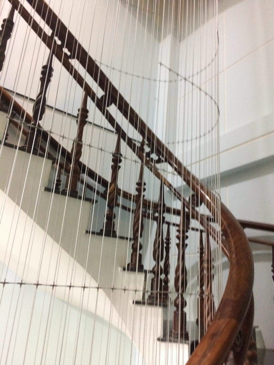 Safety net of stairs